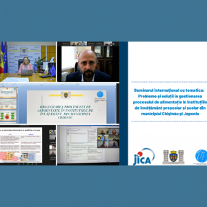 Seminarul internațional:  Probleme și soluții în gestionarea procesului de alimentație în instituțiile de învățământ general din municipiul Chișinău și Japonia