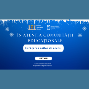 În atenția comunității educaționale